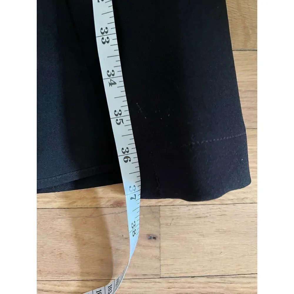 BCBGMAXAZRIA Women's 2 Black Marquis Off The Shoulder Mini Dress LBD Side Slit
